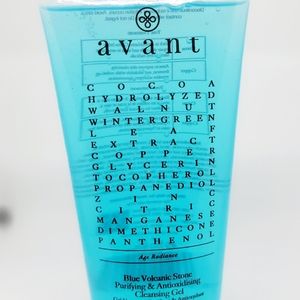New Avant Blue Volcanic Stone Purifying & Antioxidising Cleansing Gel